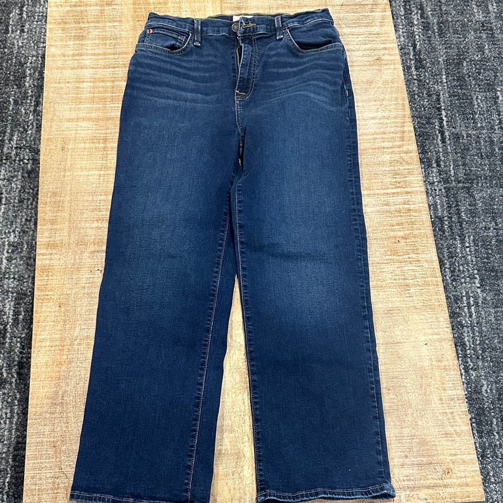 Hudson Jeans Dark Blue Straight Leg Women's Denim